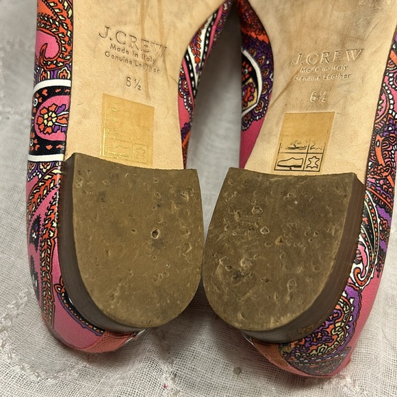 J Crew leather made in Italy ballet flats - Picture 10 of 13